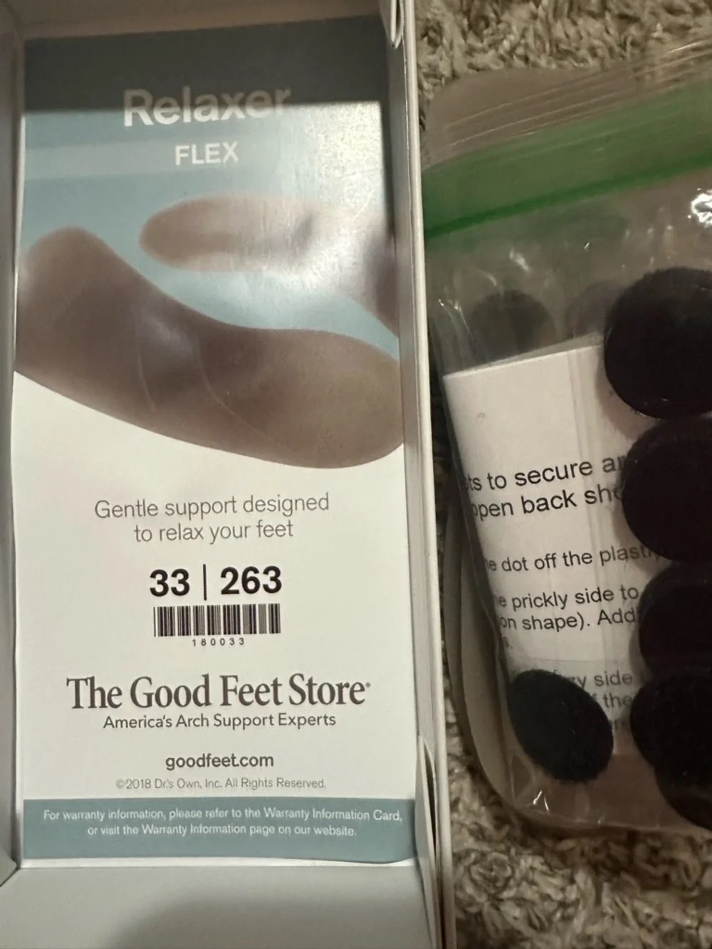 The Good Feet Store 3-Step System Box - White with Multi-Color Imagery SZ | 7.5 - Picture 5 of 5